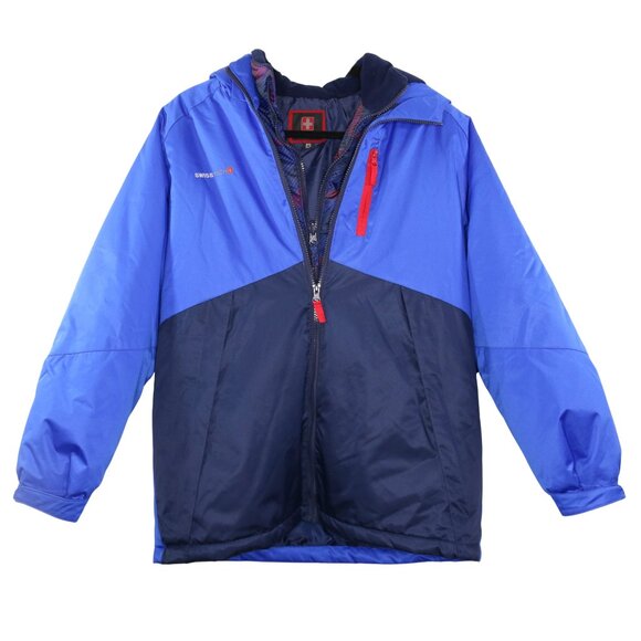 Swiss Tech 3-in-1 Systems Jacket Royal Blue - Picture 1 of 15